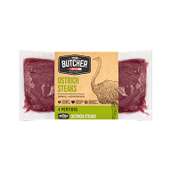 Butchery Ostrich steaks