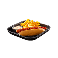 Food stall Hot dog and chips