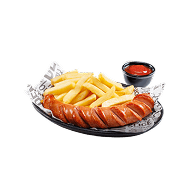 Food stall Russian and chips
