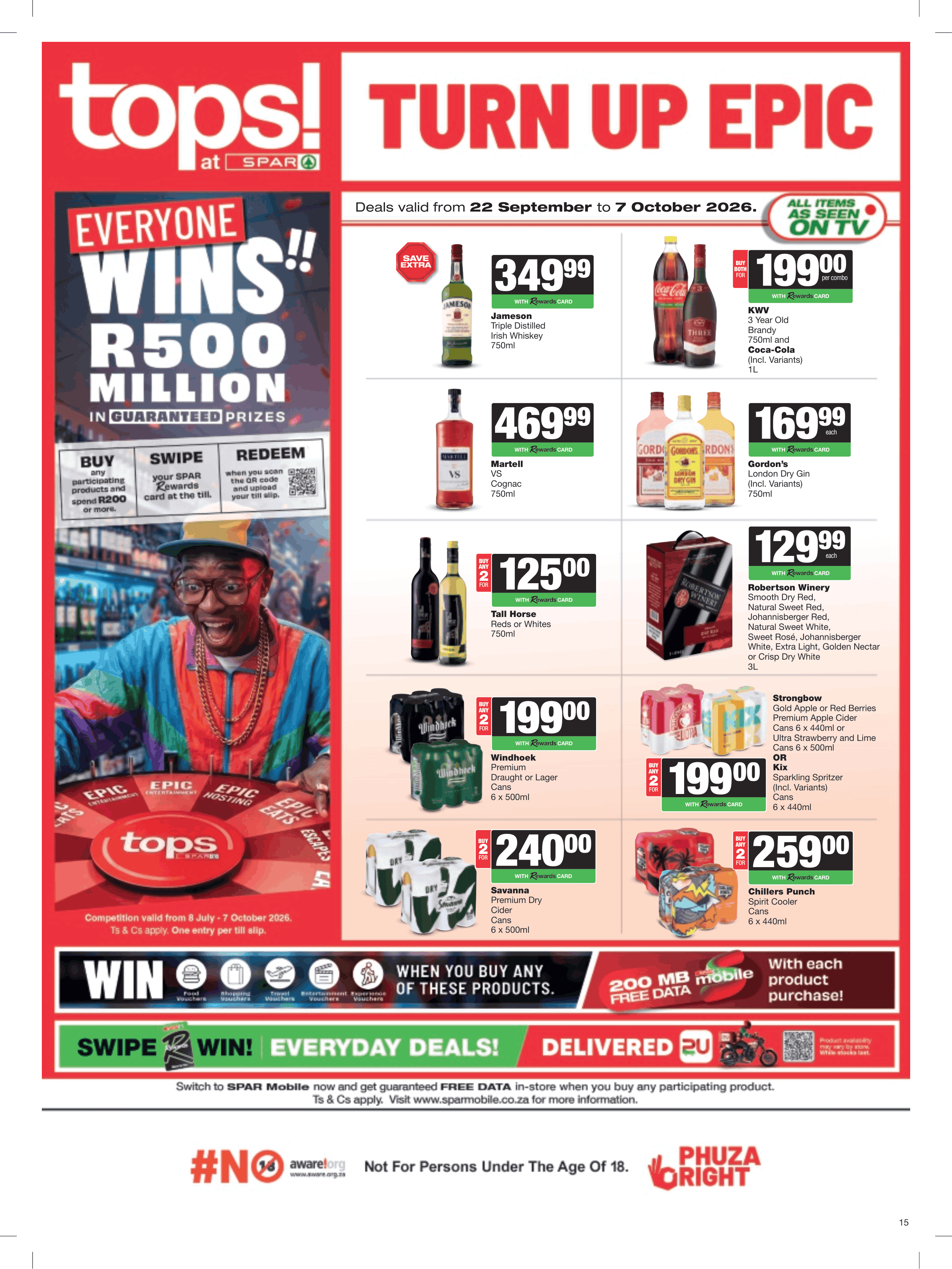SKN6853 SEPTEMBER MONTH END SPAR TOWN 15