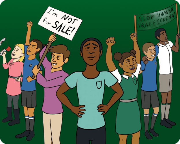 helping children understand human trafficking